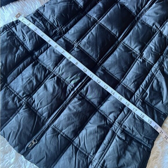 Weatherproof Long Black Down Puffer Coat Parka with Removable Faux Fur Hood S - Picture 6 of 16